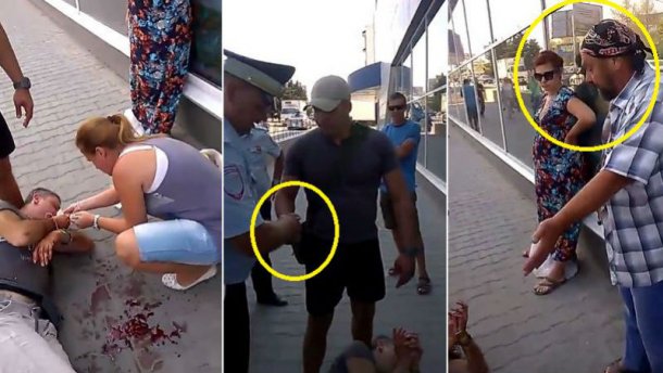 В Крыму жестоко избили украинца из-за украинской символику (ВИДЕО)