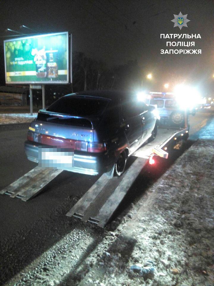 Ну, Заяц, погоди! Запорожские патрульные устроили погоню за водителем «под кайфом»