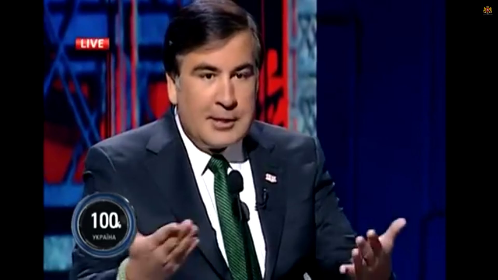 Некрасиво получилось: Сакашвили разозлился на журналистку в прямом эфире (ВИДЕО)
