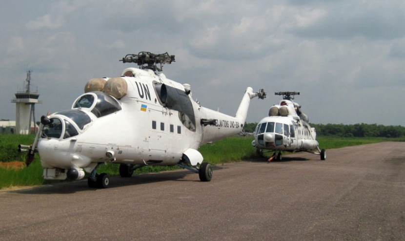 Восстановленные на Сумщине военные вертолеты «полетели» в Конго