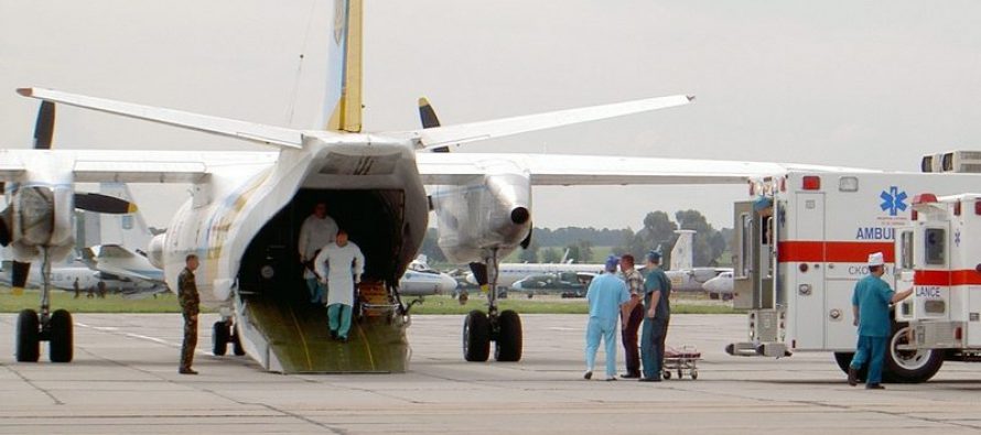 Во Львов прибыл самолет с ранеными бойцами АТО  Страна встречает своих героев! Во Львов прибыл самолет с ранеными бойцами АТО !