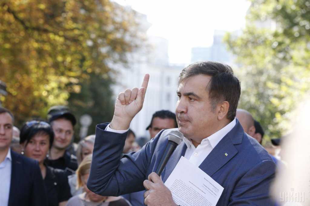 «Мы победим этих барыг…»: Саакашвили прибыл под стены Рады