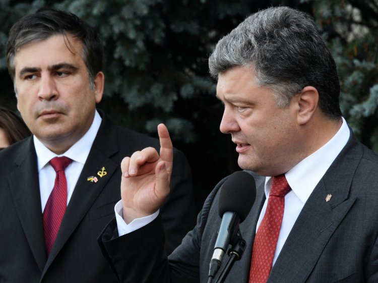 «Я знаю как выглядит сильный президент»: Саакашвили дал оценку Порошенку как главе государства