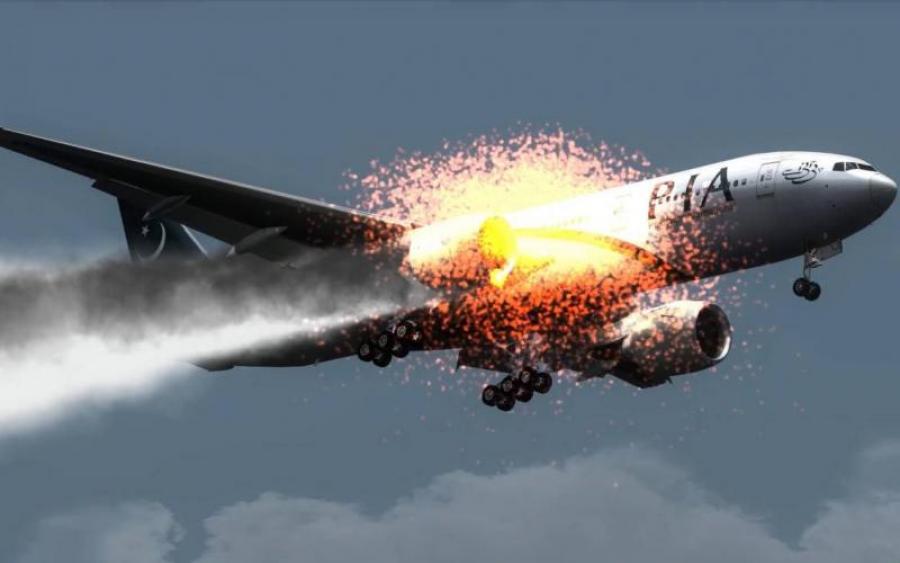 НАСТОЯЩИЙ УЖАС! Пассажирский самолет загорелся прямо в небе, а потом … Словами не передать, что там творилось