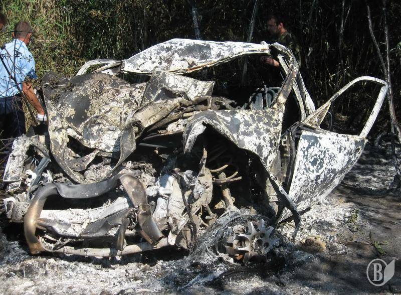 В Кировоградской области нашли обгоревший джип с телом мужчины, что же случилось?