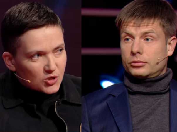 «Надя, вы филолог?»: Савченко устроила скандал в прямом эфире