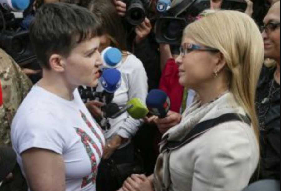 «Тимошенко сбежала от Савченко»: Сестра нардепа сделала громкое заявление