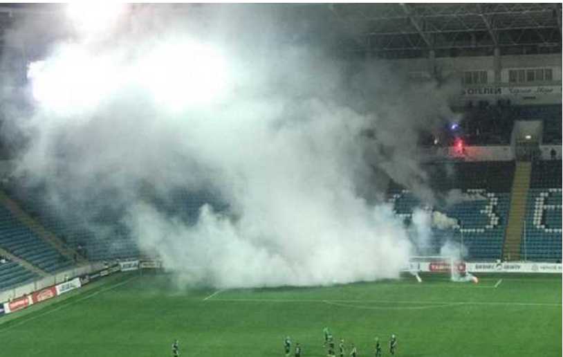В Одессе во время матча произошел взрыв, первые подробности