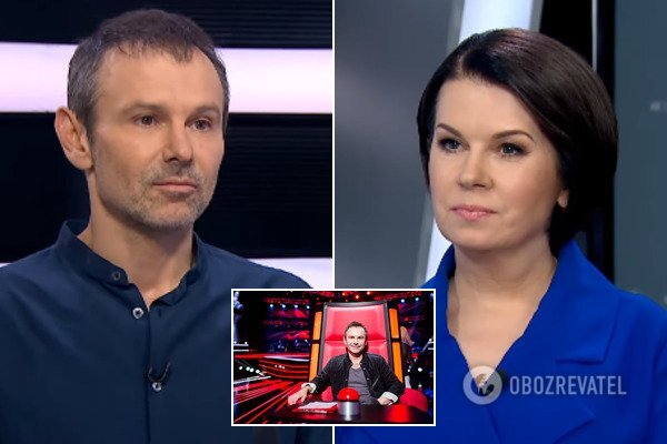 Алла Мазур в прямом эфире «размазала» Вакарчука и его политическую партию «Голос»