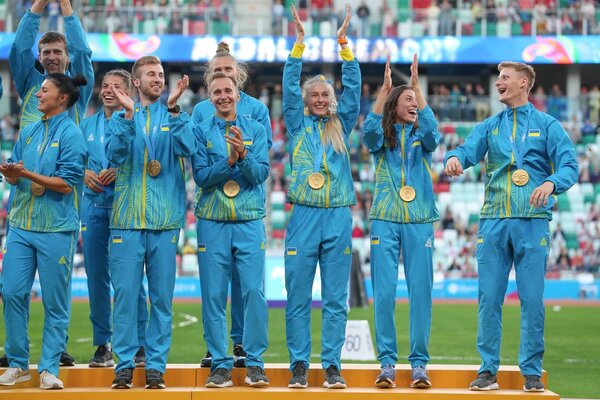 «Овации на трибунах!»: Гимн Украины на Европейских играх произвел фурор на стадионе в Минске