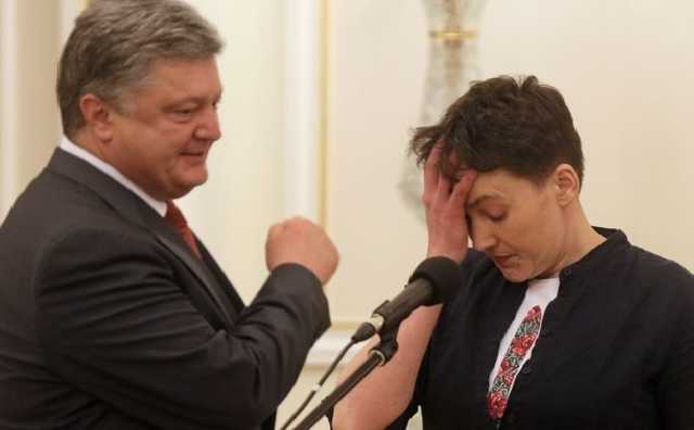 «Чего эта мразь имеет право качать страну?»: Савченко резко высказалась в адрес Порошенко. Сдал Украину!