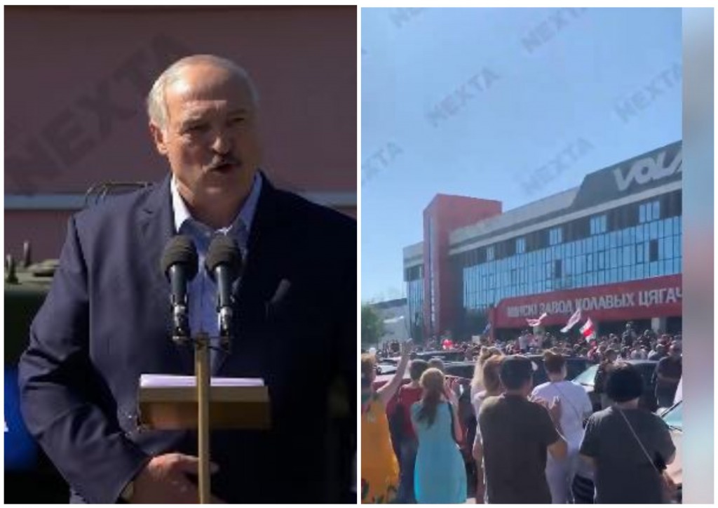 Скандальное выступление Лукашенко на заводе: Под крики позор! Люди не поддерживают. Развернулся и ушел