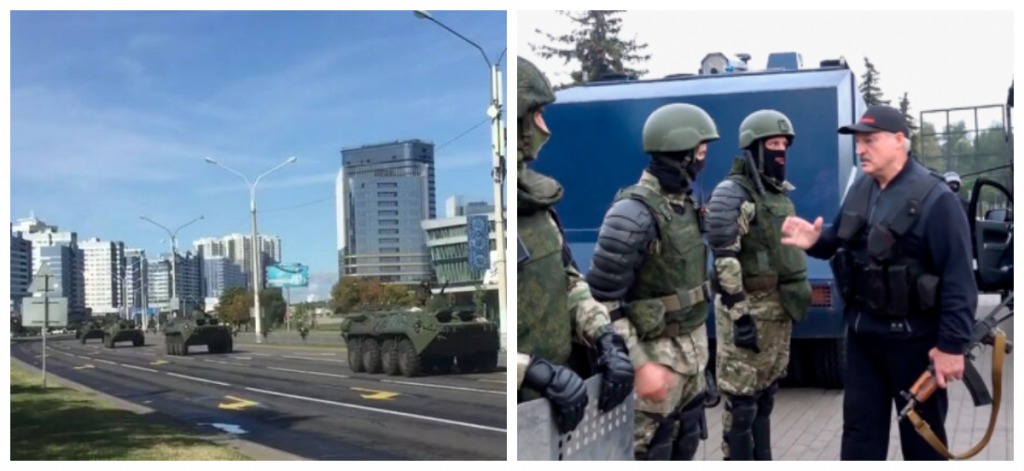Срочно! Техника в Минске. Лукашенко собрал войска в столице. Это уже не просто протест. Бацька готовится