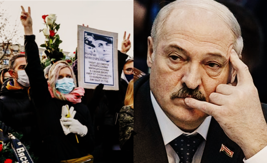 Маме поплохело! Лукашенко изменился на лице – почернел. Гроб придавит – в эти секунды. Дикий крик
