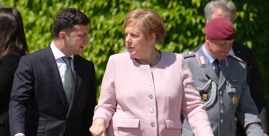 Зеленский привезет на встречу с Меркель аргументы против «Северного потока-2»
