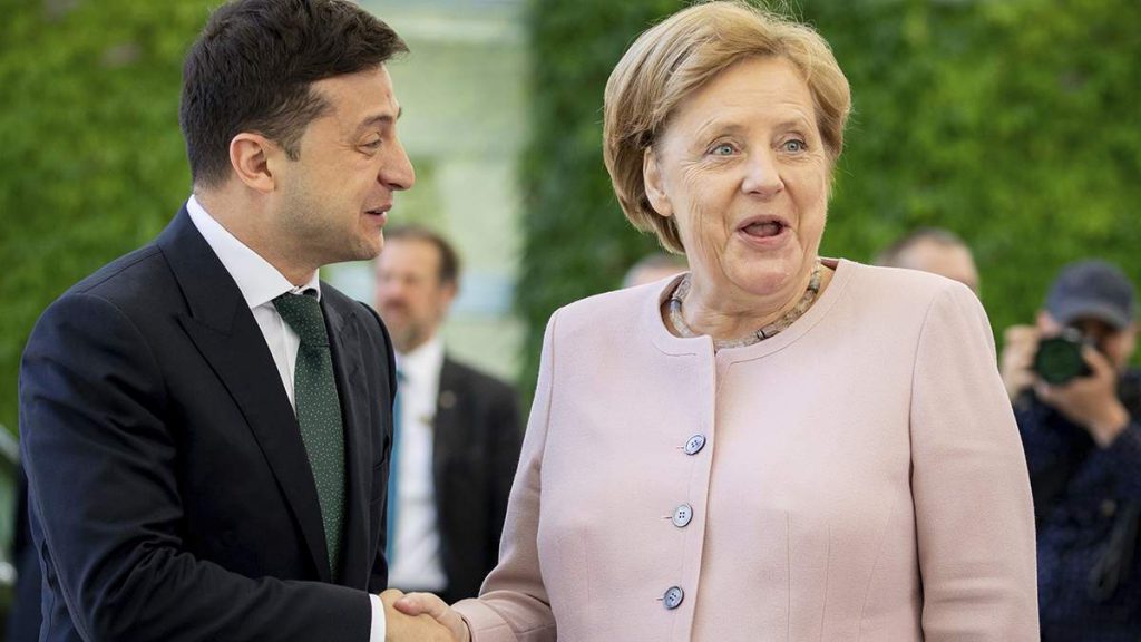 Зеленский готов-встреча с Меркель станет экзаменом!