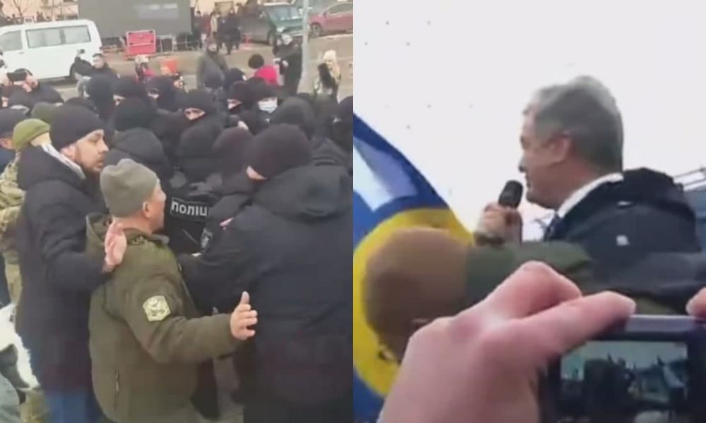 Схватки с полицией! Порошенко пошел ва-банк прямо на улицах Киева. Седочелый устроил немыслимое!